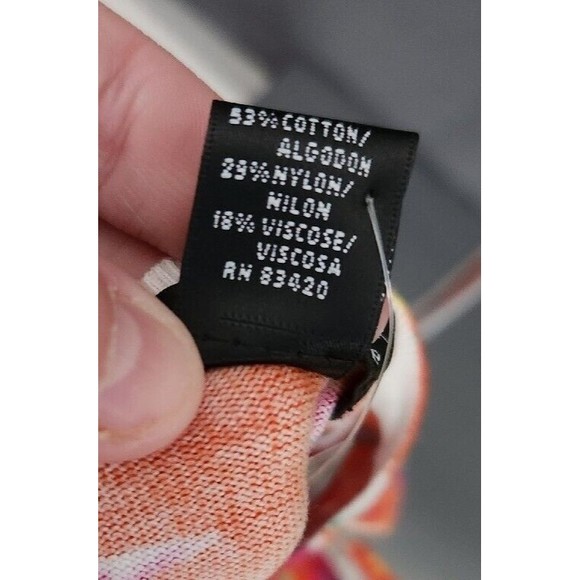 August Silk Heritage Women Cardigan Sweater XS Long Sleeve Tropical Floral NWT - Picture 9 of 12